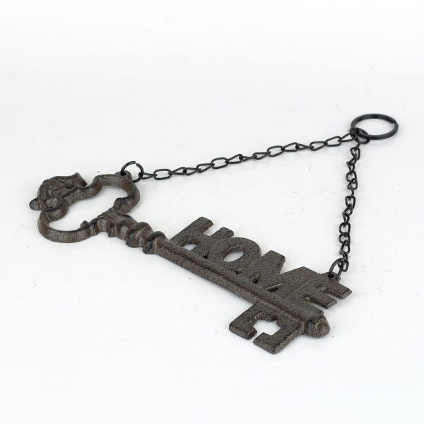 Kovová dekorace na zeď Klíč