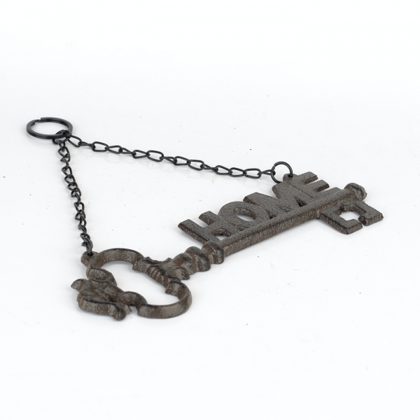 Kovová dekorace na zeď Klíč