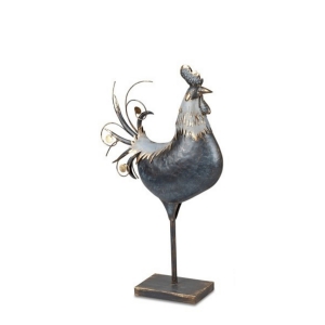 Kovová dekorace slepice 55cm