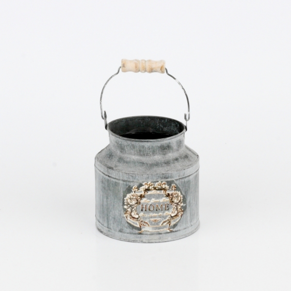 Kovová dekorační bandaska HOME (sada 3ks) 34/27/20cm