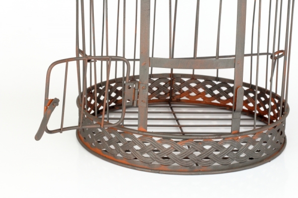 Kovová dekorační klec 55cm