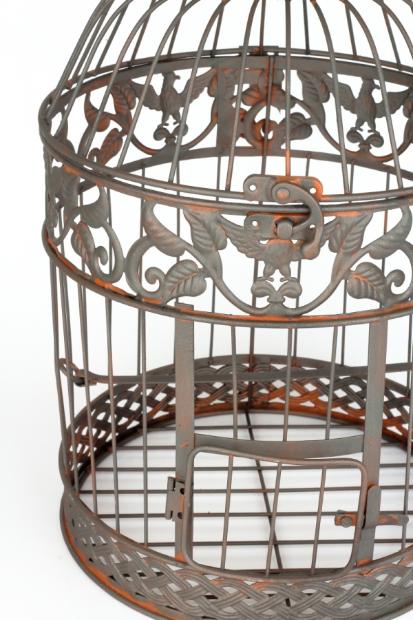 Kovová dekorační klec 55cm