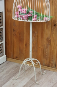 Kovová figurína krejčovská panna 146cm