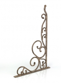 Kovová konzole na květiny 35x24cm