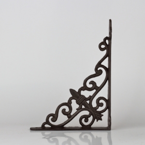 Kovová konzole na police 4x19x26cm 650g