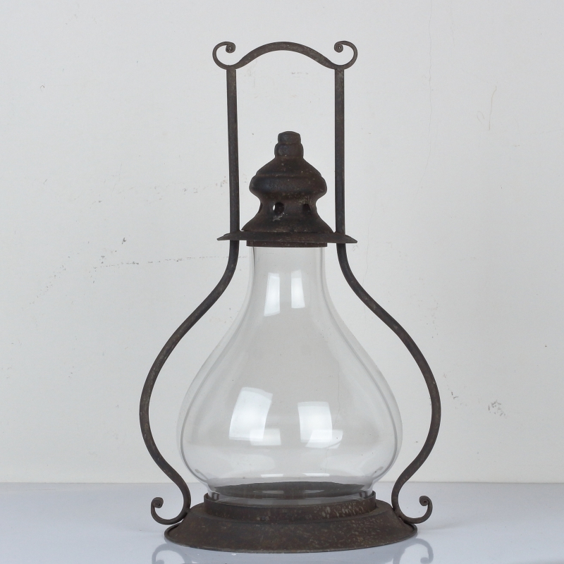 Kovová lucerna 22x45cm