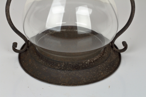 Kovová lucerna 22x45cm