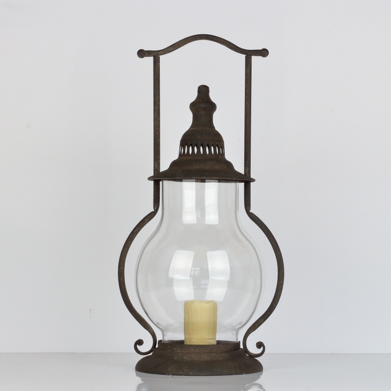 Kovová lucerna 30x52cm 