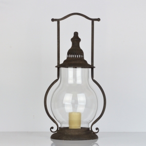 Kovová lucerna 30x52cm 