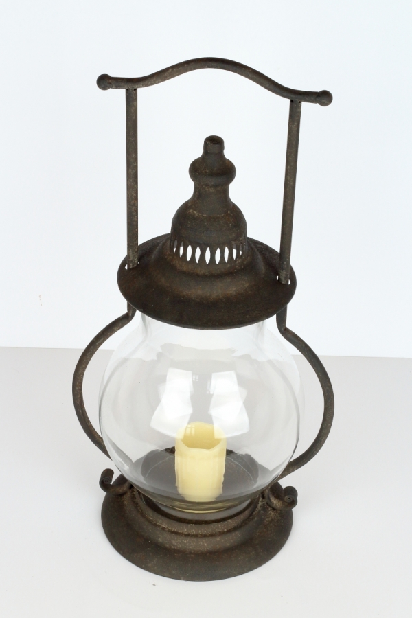 Kovová lucerna 30x52cm 