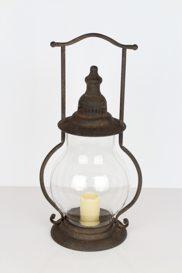 Kovová lucerna 30x52cm 