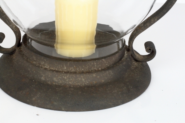 Kovová lucerna 30x52cm 