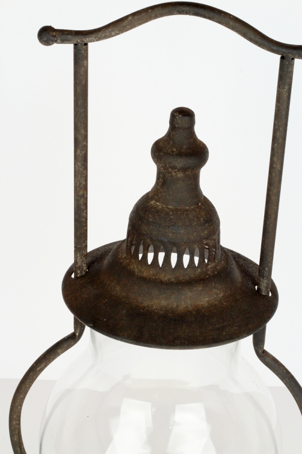 Kovová lucerna 30x52cm 