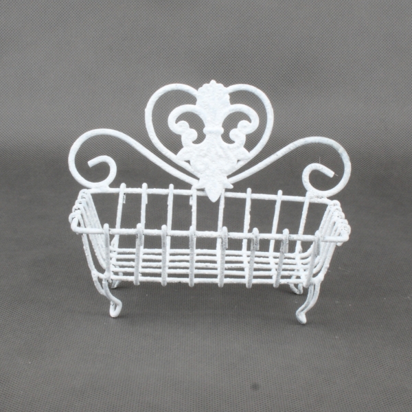 Kovová mýdlenka srdce 14x11x10,5cm