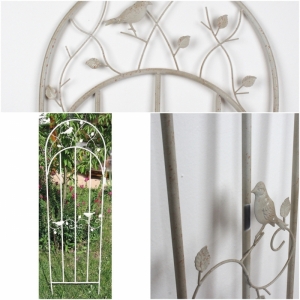 Kovová stěna pro pnoucí rostliny 160cm