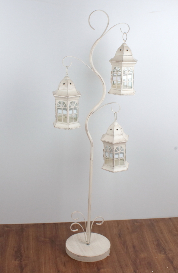 Kovová stojací lucerna 130cm