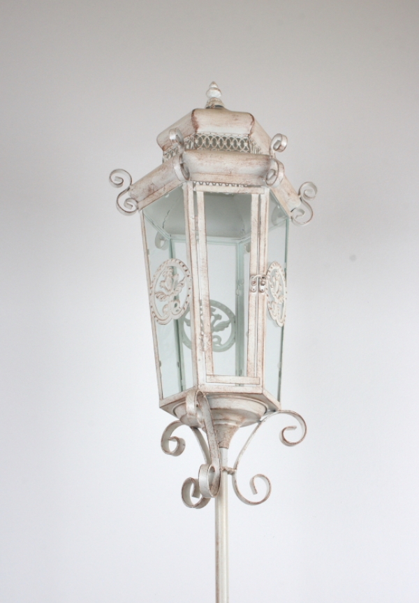 Kovová stojací lucerna 198cm