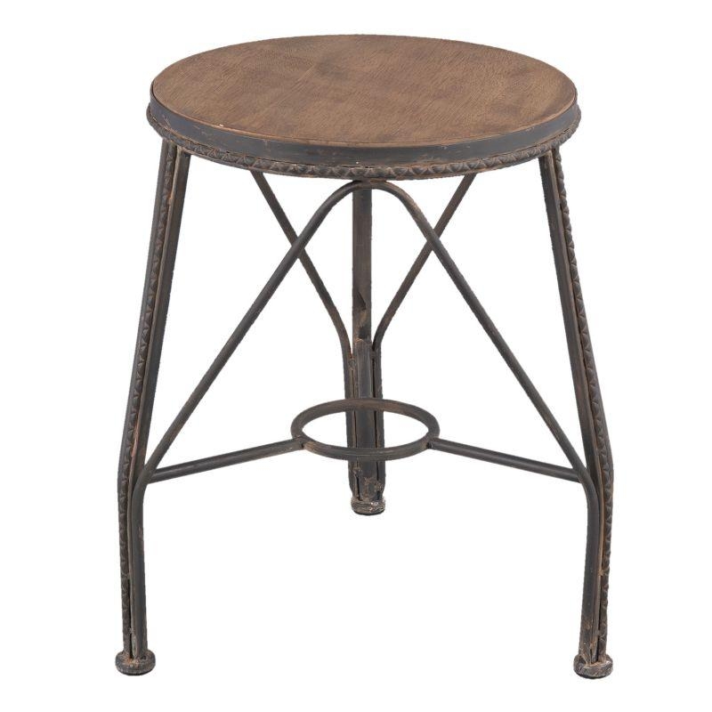 Kovová stolička 37x44cm