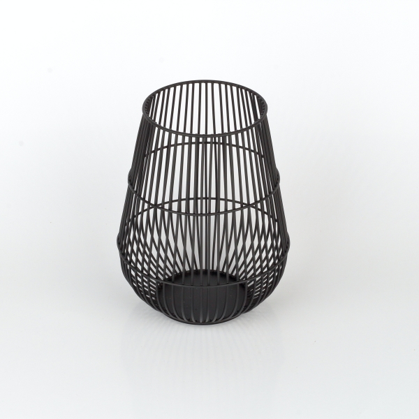 Kovová váza HANORA 15x18,5cm