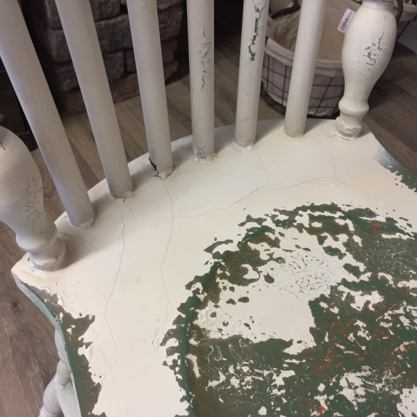 Kovová židle s patinou 47x51x89cm