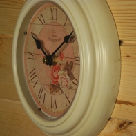 Kovové hodiny MARSEILLE SENTEURS DE ROSE