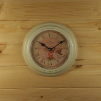 Kovové hodiny MARSEILLE SENTEURS DE ROSE