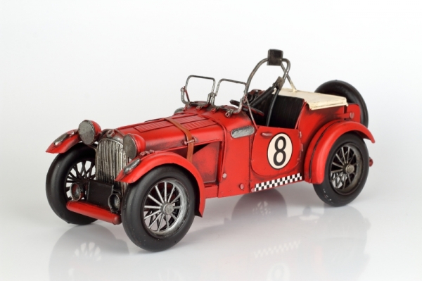 Kovové modely aut závoďák 32cm