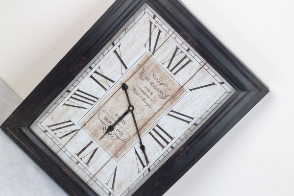 Kovové nástěnné hodiny - VYŘAZENO - Paris 1928 44x58cm