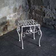 Kovové odkládací stolky Romantic 3ks 26/31/37cm