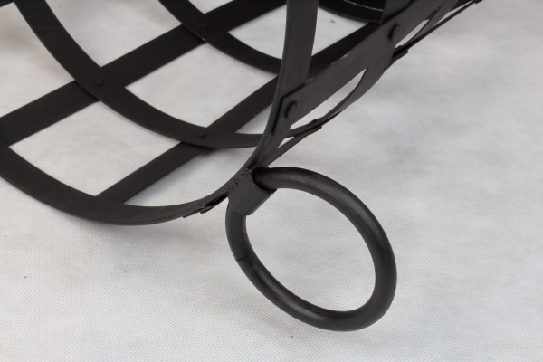 Kovové zahradní ohniště přenosné litina 54cm