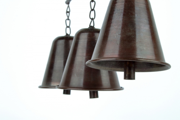 Kovové zvonky s ptáčkem