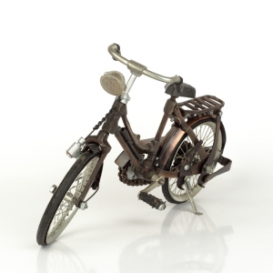 Kovový dekorační model pánské kolo 26x15cm