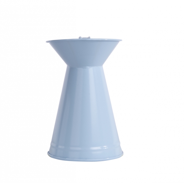 Kovový džbán světle modrá 