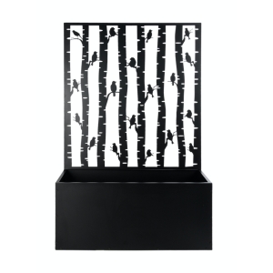 Kovový květináč s mříží 100x140x40cm 