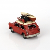 Kovový model auta s kajakem 16cm