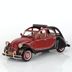 Kovový model auta veterán plech 27cm