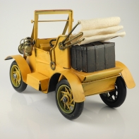 Kovový model autíčka bez střechy 30x20x15cm