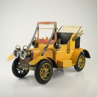 Kovový model autíčka bez střechy 30x20x15cm