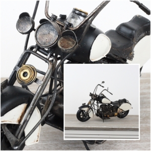 Kovový model motocyklu 44cm