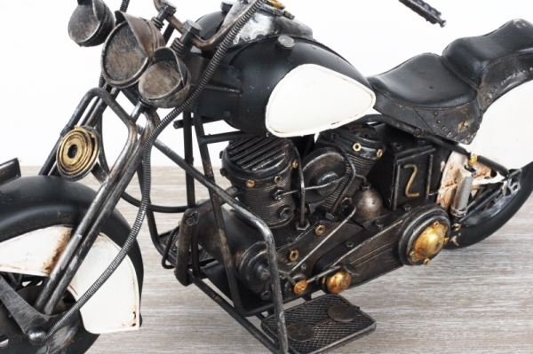 Kovový model motocyklu 44cm