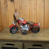 Kovový model motorky 33cm