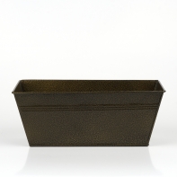 Kovový obal obdelníkový 25x13x10cm