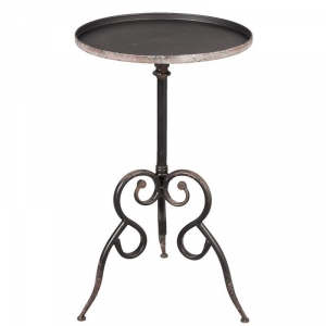 Kovový odkládací stolek 42x70cm