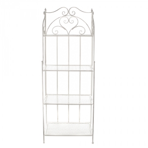 Kovový stojan béžový