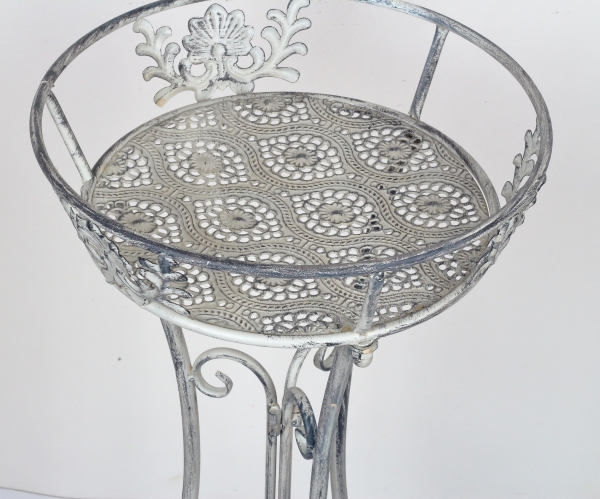 Kovový stojan na květiny kruh 70cm