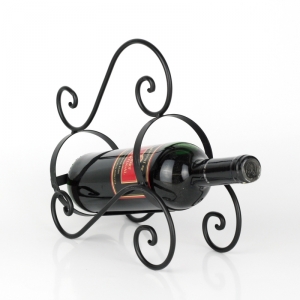 Kovový stojan na víno 24x27cm