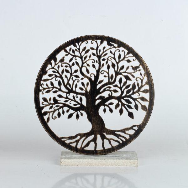 Kovový strom života 26,5 cm