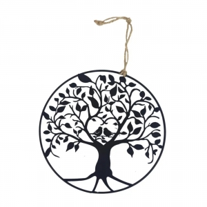 Kovový strom života na zeď 18cm