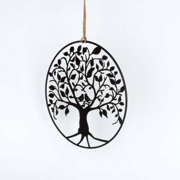 Kovový strom života na zeď 18cm