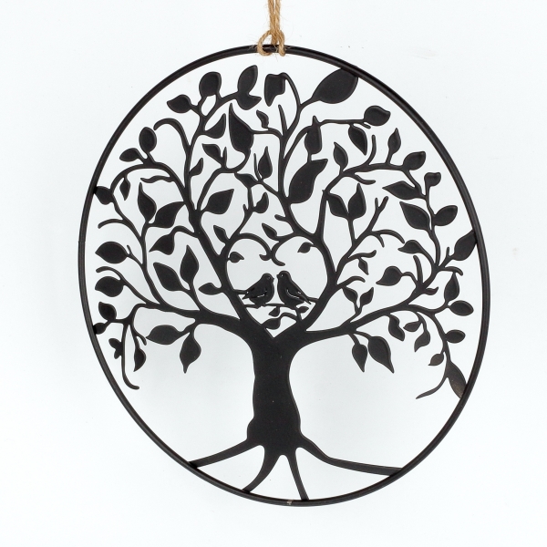 Kovový strom života na zeď 18cm